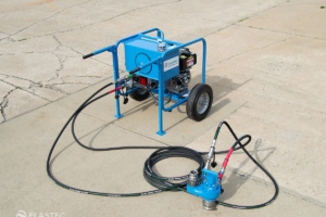 Elastec D7 power unit and E150 pump