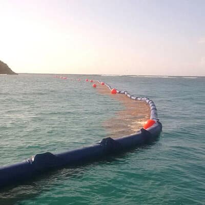 Beach Bouncer floating barrier